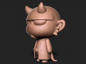 Hellboy 3d print model 3D Принт Модель