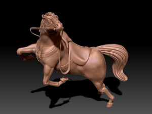 Horse Modelo de Impressão 3D