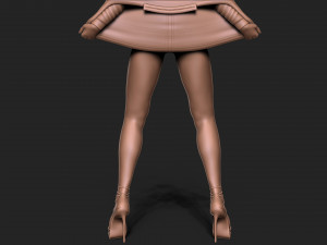 SEXY STRIPPER GIRL 3D Print Model