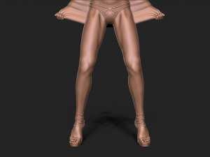 SEXY STRIPPER GIRL 3D Print Model