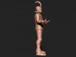 LOKI AVENGERS MCU TOM HIDDLESTON STATUE 3D Print Model
