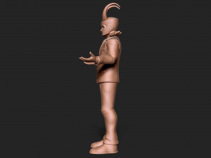 LOKI AVENGERS MCU TOM HIDDLESTON STATUE 3D Print Model