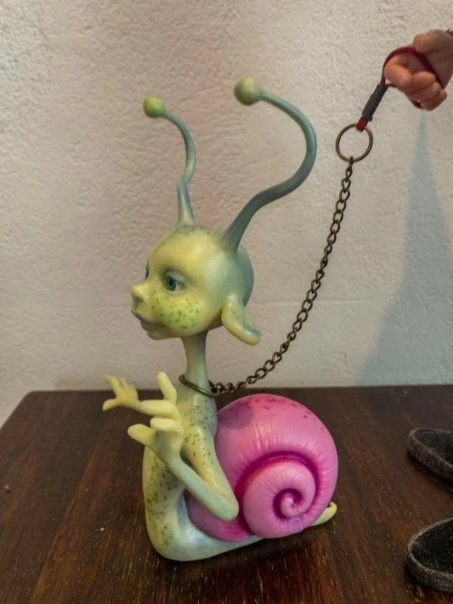 Snail 3D Print Model .c4d .max .obj .3ds .fbx .stl .blend 