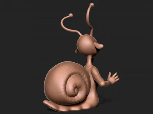 Snail 3D Print Model