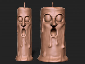 Candles Pack Modèles 3D en vedette