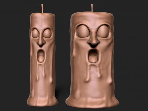 Kerzenpaket 3D Druckmodell