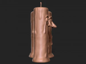 Candles Pack 3D Print Model