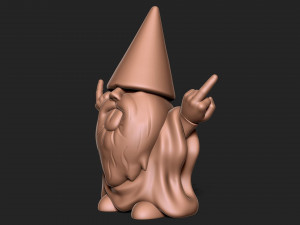 Garden Gnome 3Dプリントモデル