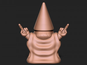 Garden Gnome 3Dプリントモデル