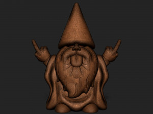 Garden Gnome 3Dプリントモデル