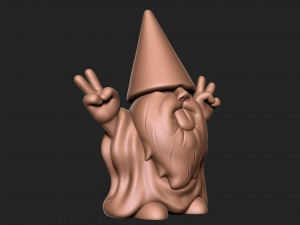 Garden Gnome 3D Baskı Modeli
