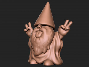 Garden Gnome 3D Baskı Modeli