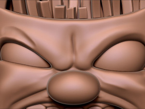 Angry french fries 3D-Druckmodell