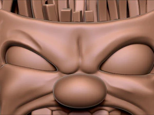 Angry french fries 3D Print Model