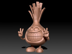 Onion figurine 3D Принт Модель