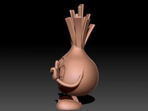 Onion figurine 3D Принт Модель