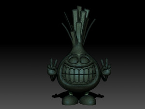 Onion figurine 3D Принт Модель