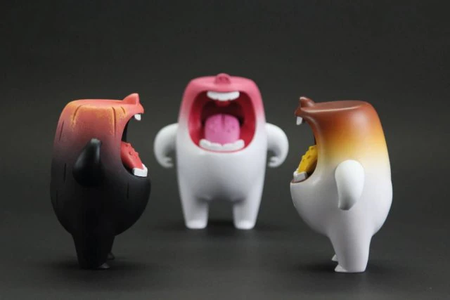 Mallow bear 3D Print Model .c4d .max .obj .3ds .fbx .stl .blend 