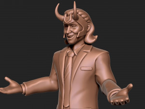 LOKI AVENGERS Model Cetak 3D