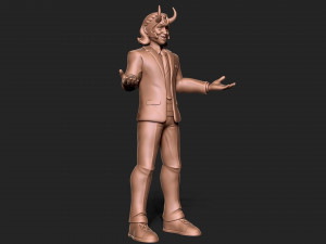 LOKI AVENGERS Model Cetak 3D