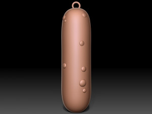 Pickle Rick keychain 3D Принт Модель