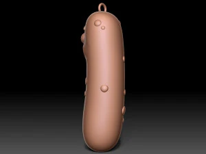 Pickle Rick keychain 3D Print Model