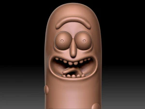 Pickle Rick 3D Druckmodell