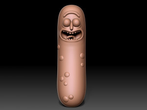 Pickle Rick 3D Принт Модель