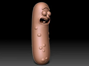 Pickle Rick 3D Print Model
