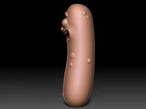 Pickle Rick 3D Print Model