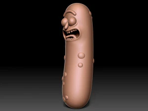 Pickle Rick 3D Print Model