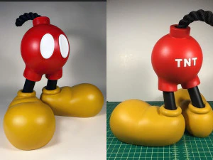 BOB OMB MARIO Modello di stampa 3D