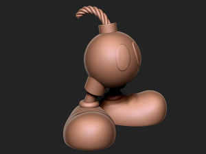 BOB OMB MARIO 3D 打印模型