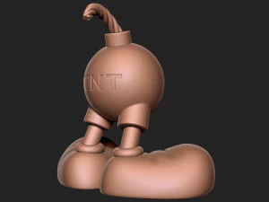 BOB OMB MARIO Modello di stampa 3D