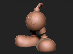 BOB OMB MARIO 3D 打印模型