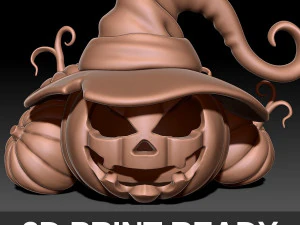 Halloween Pumpkin 3D Print Model