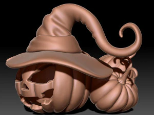 Halloween Pumpkin 3D Print Model