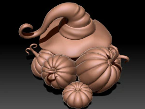 Halloween Pumpkin 3D Print Model