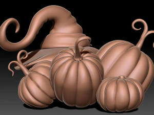 Halloween Pumpkin 3D Print Model