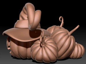 Halloween Pumpkin 3D Print Model