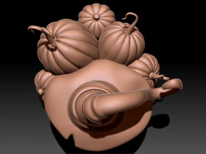 Halloween Pumpkin 3D Print Model