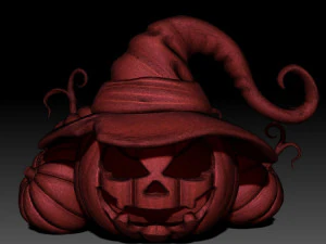 Halloween Pumpkin 3D Print Model