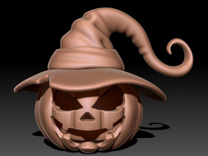 Halloween Pumpkin 3D-Druckmodell