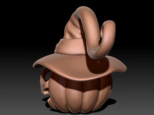 Halloween Pumpkin 3D Print Model