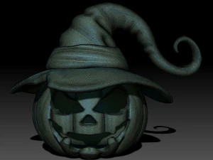 Halloween Pumpkin 3D Print Model