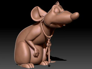 Rat 3D print model 3D Print Model