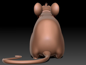 Rat 3D print model 3D Принт Модель