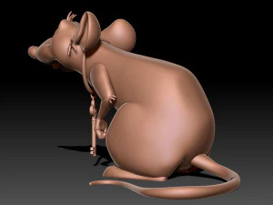 Rat 3D print model 3D Print Model