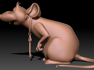 Rat 3D print model 3D Принт Модель