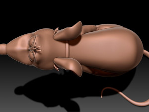 Rat 3D print model 3D Принт Модель